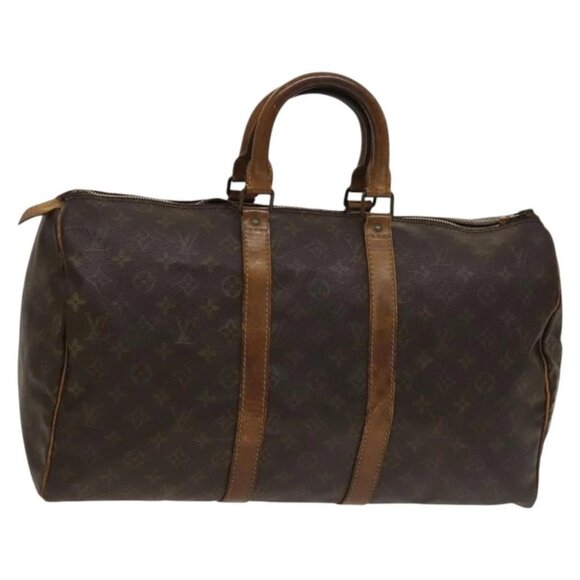 LOUIS VUITTON Monogram Keepall 45 Boston Bag - Picture 1 of 16